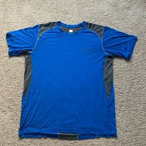 Columbia royal blue mens large workout shirt